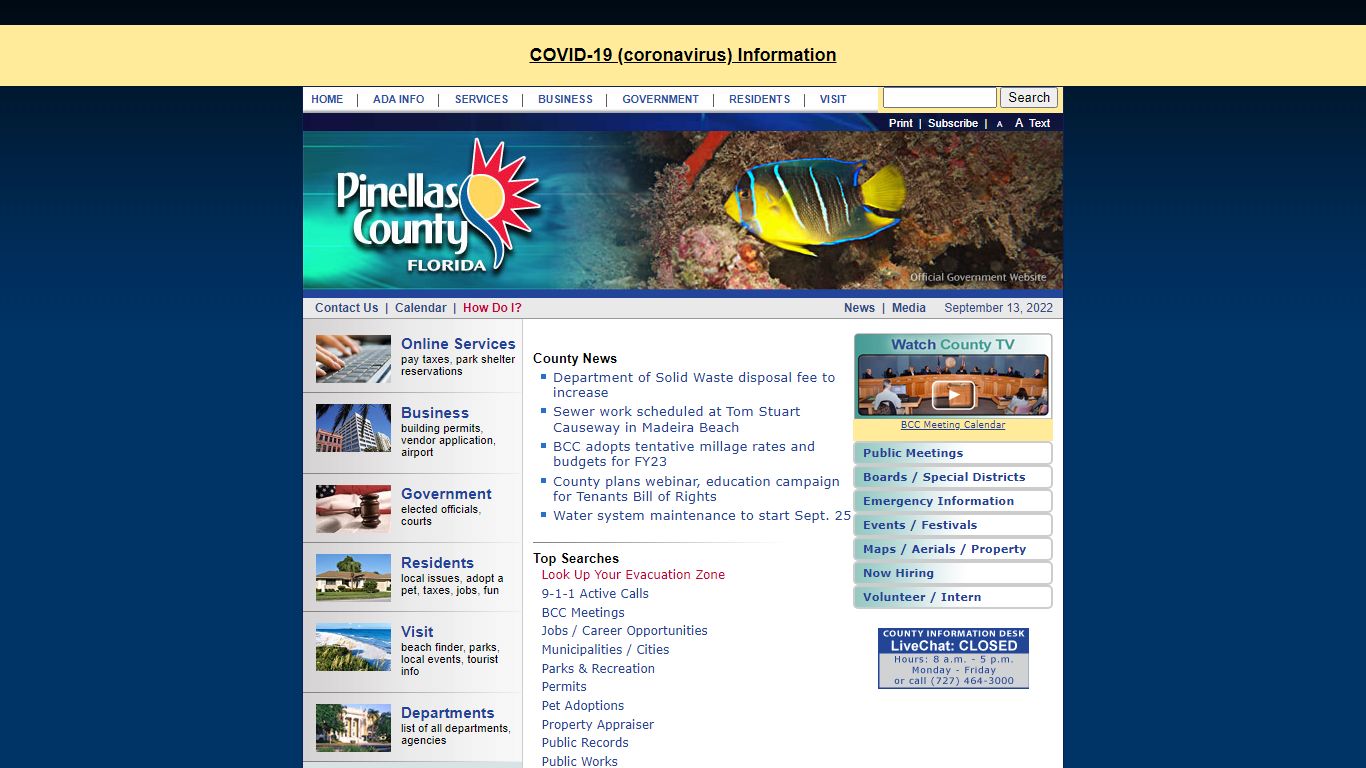 Pinellas County, Florida Public Records